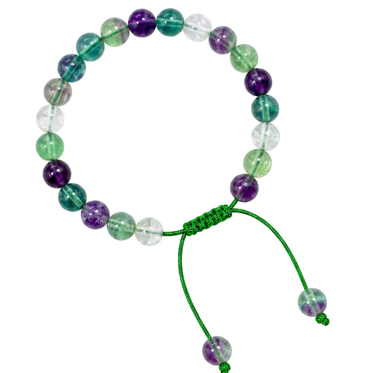 Multi Fluorite Bracelet for Women Men's Gifts (Multi Fluorite)