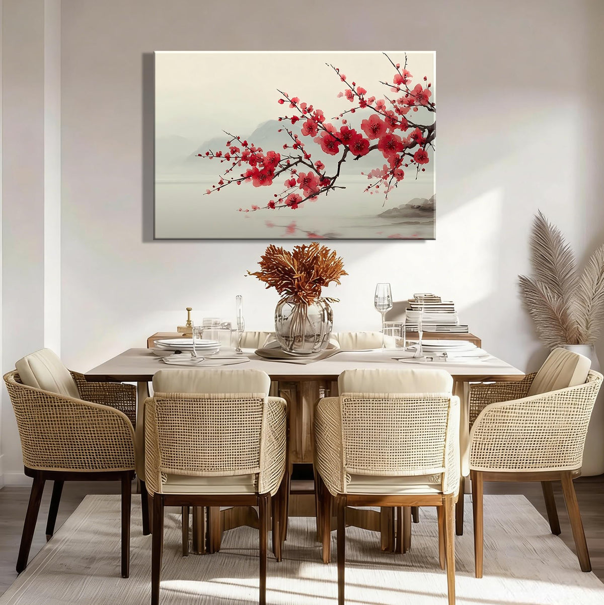 Framed Canvas Wall Art (Pictures7 / 24"L x 16"W)