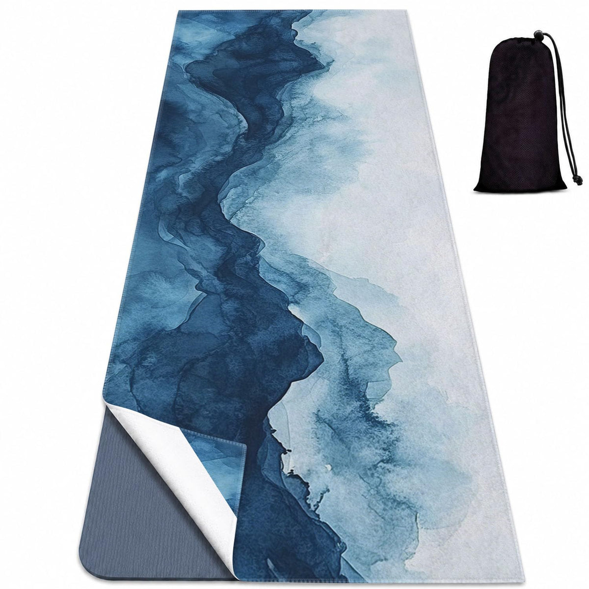 Yoga Mat Towel (Mountain-01 / Large)