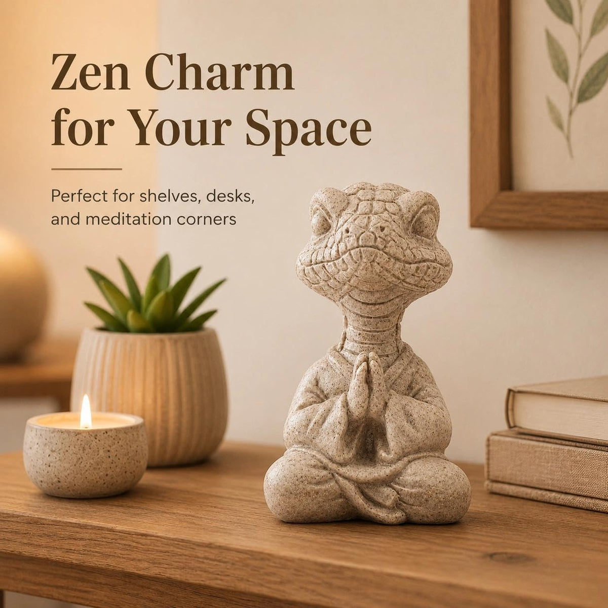 Meditating Snake Statue (Snake 1)