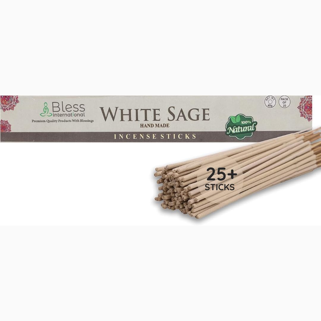 Bless Organic (White Sage / 25 Sticks (1.4 OZ/40 GM))