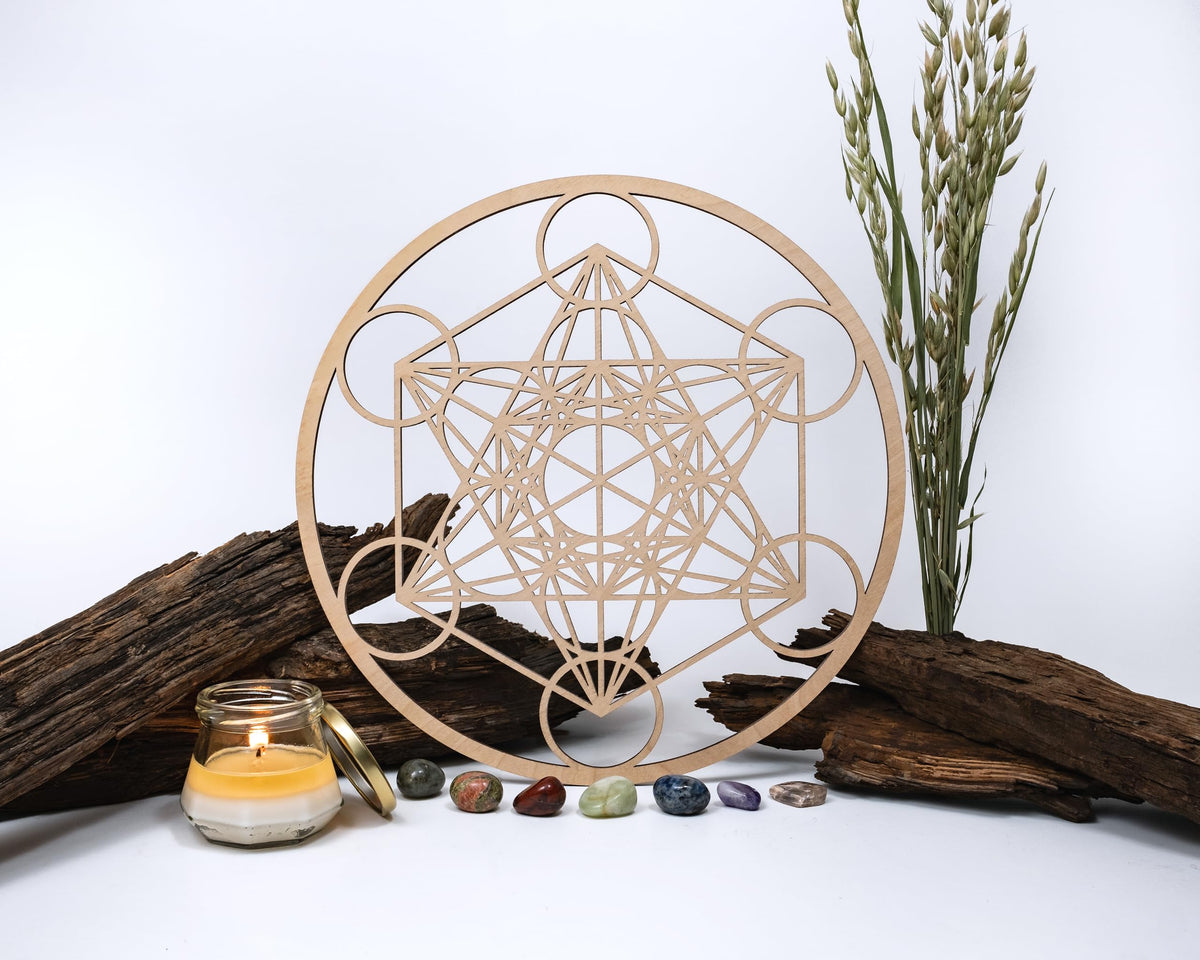 Fourth Level MFG 12" Metatron's Cube (Metatrons Cube)