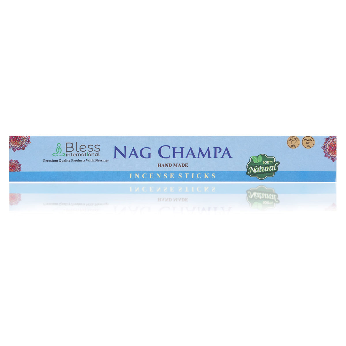Bless Organic (Nag Champa / 25 Sticks (1.4 OZ/40 GM))