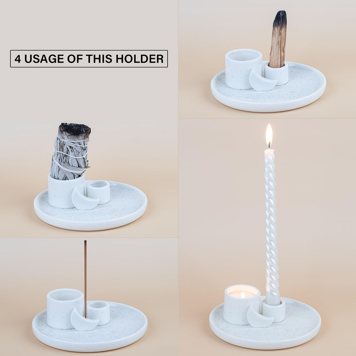 Incense Burner (White)