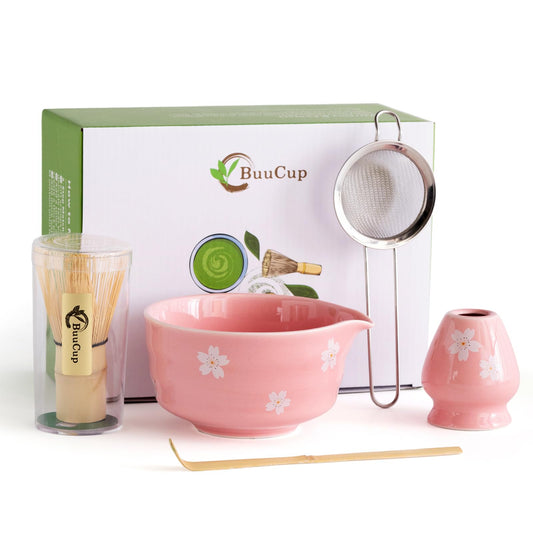 Matcha Whisk Set (Pink)
