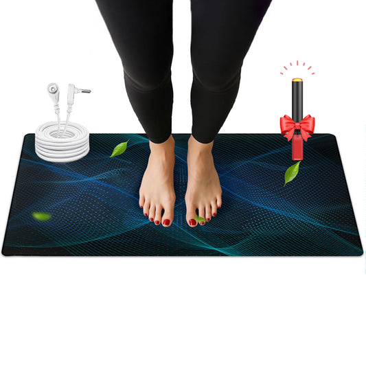 Ground Well Grounding Mat for Feet (1 Count (Pack of 1))