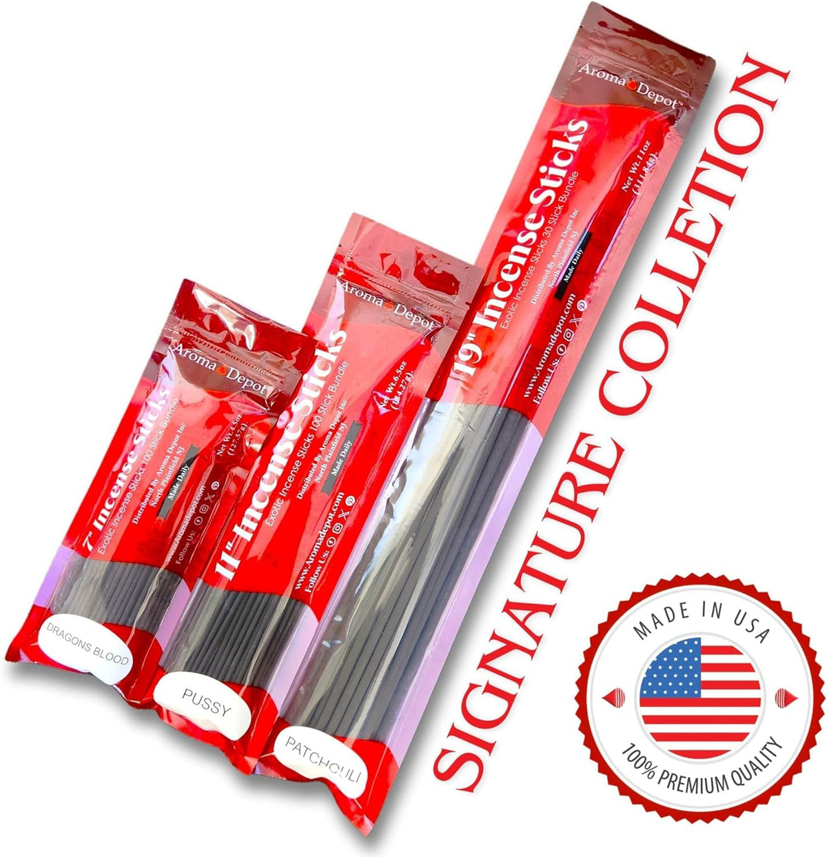 19'' Sandalwood Most Exotic Incense Sticks. One Bundle Approx 27 to 30 Sticks