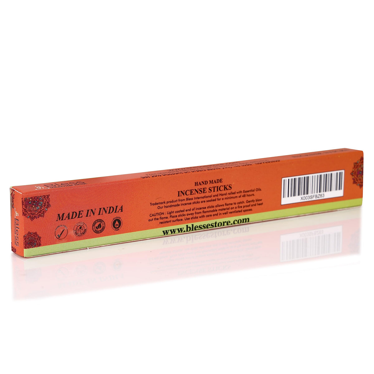 Bless Organic (Orange-blossom / 25 Sticks (1.4 OZ/40 GM))