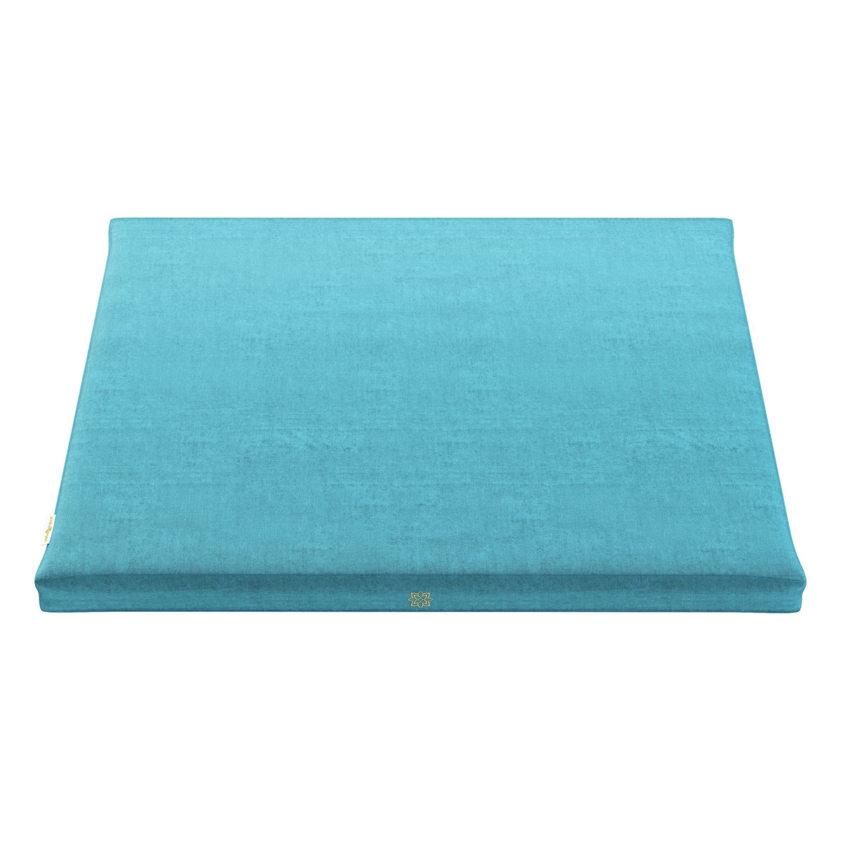 Velvet Zabuton Meditation Mat (Velvet - Teal)