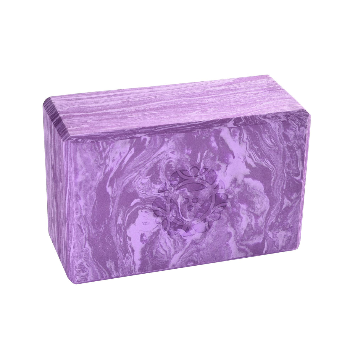 4" Foam Yoga Block (Cosmic Purple)