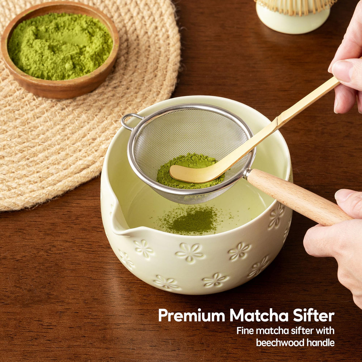 Matcha Whisk Set (Beige)