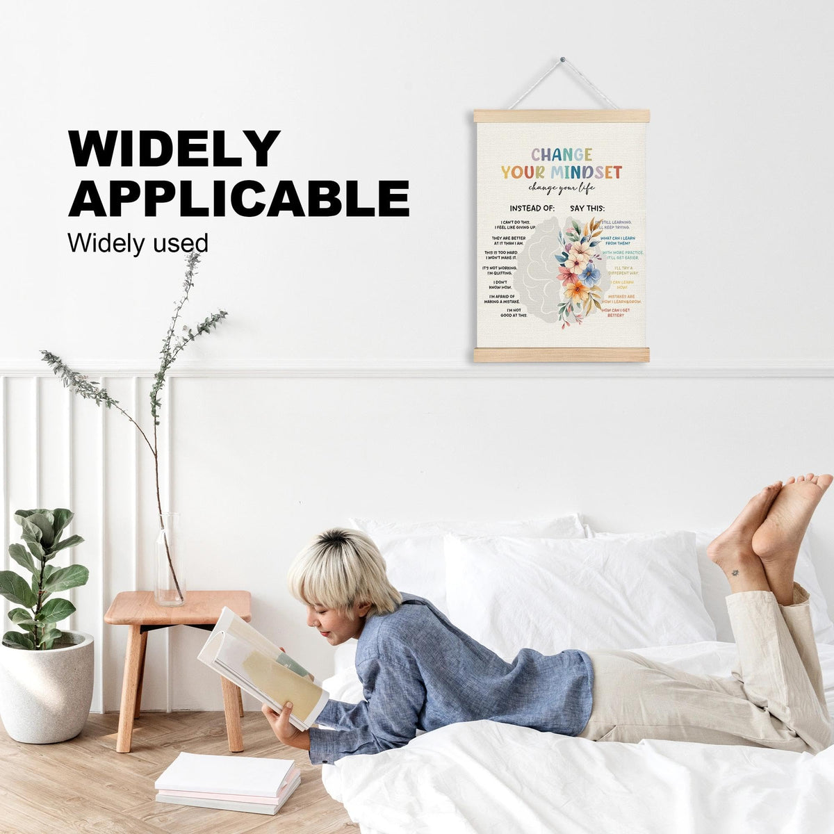Mental Health Wall Art Poster (Mindset-2)