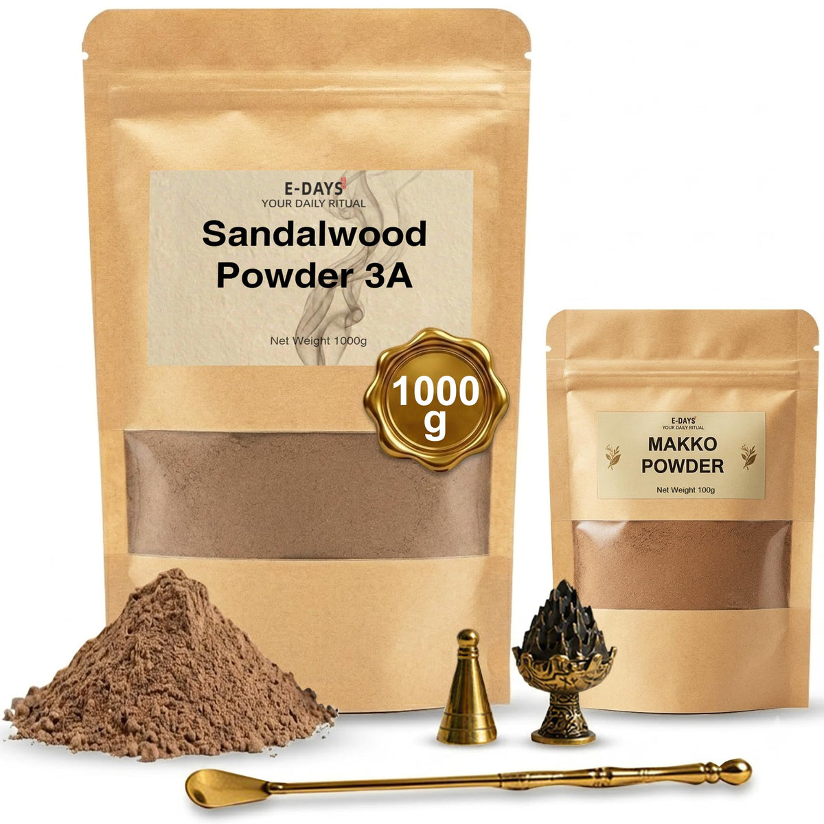 3A Natural Australian Sandalwood Powder 2.2lb (1000g)