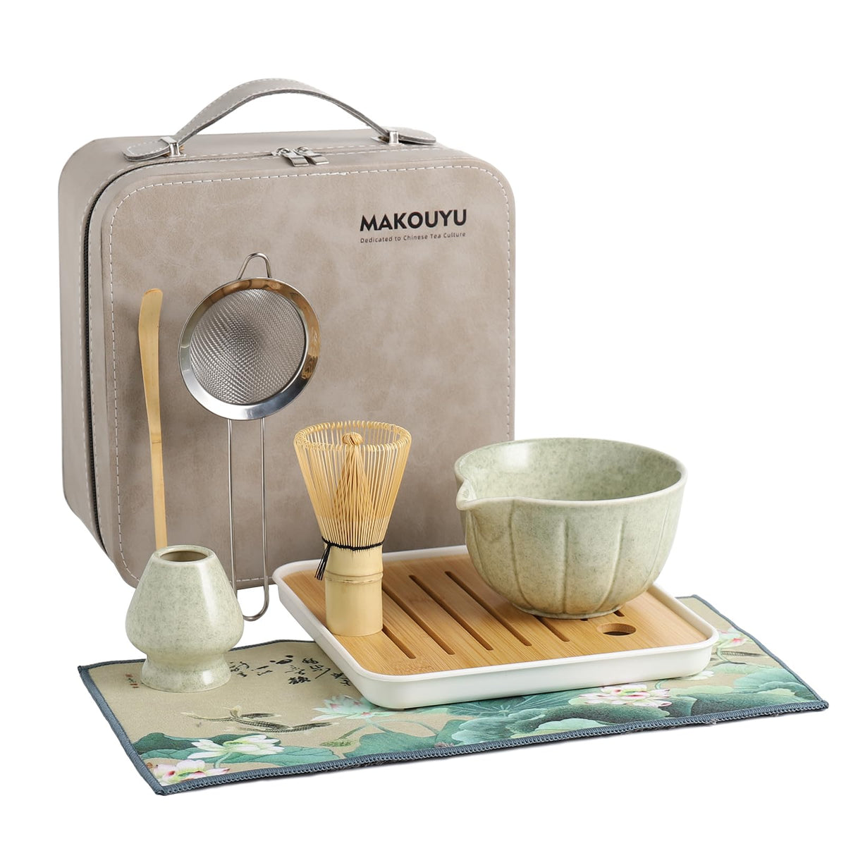 Matcha whisk Set (Green)