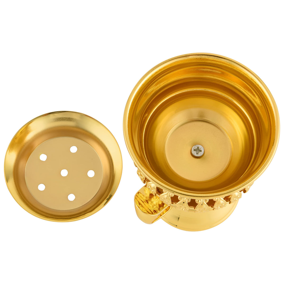Bakhoor Burner Set Tray (Glod-01)