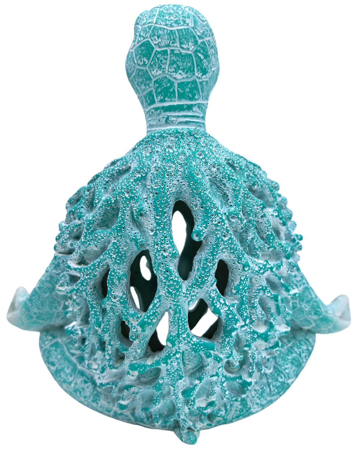 Sea Turtle Meditation Yoga Decor (Aqua Blue Fs)