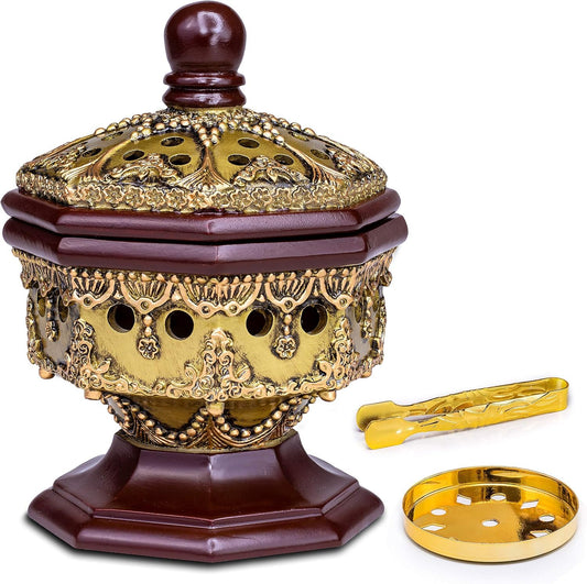 Lux Octagon Incense Burner (Octagon Bronze)