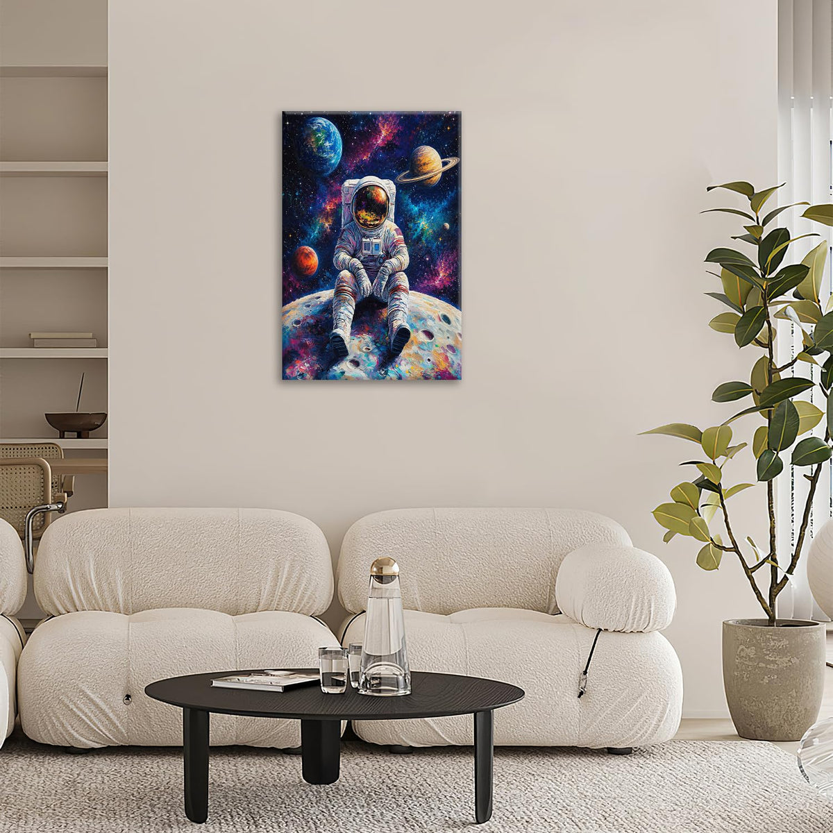 Astronaut Wall Art (Astronaut 1 / 24L" x 16W")