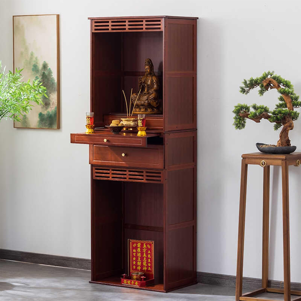 Altar Table with Drawer and Pull (50cm/19.7in)