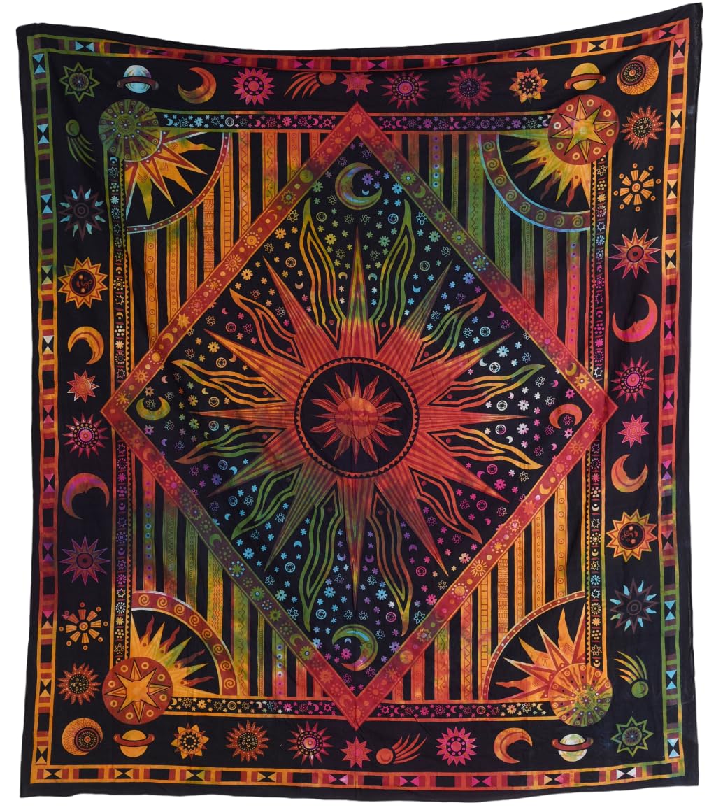 Celestial Tie (Rainbow / 83"L x 55"W)