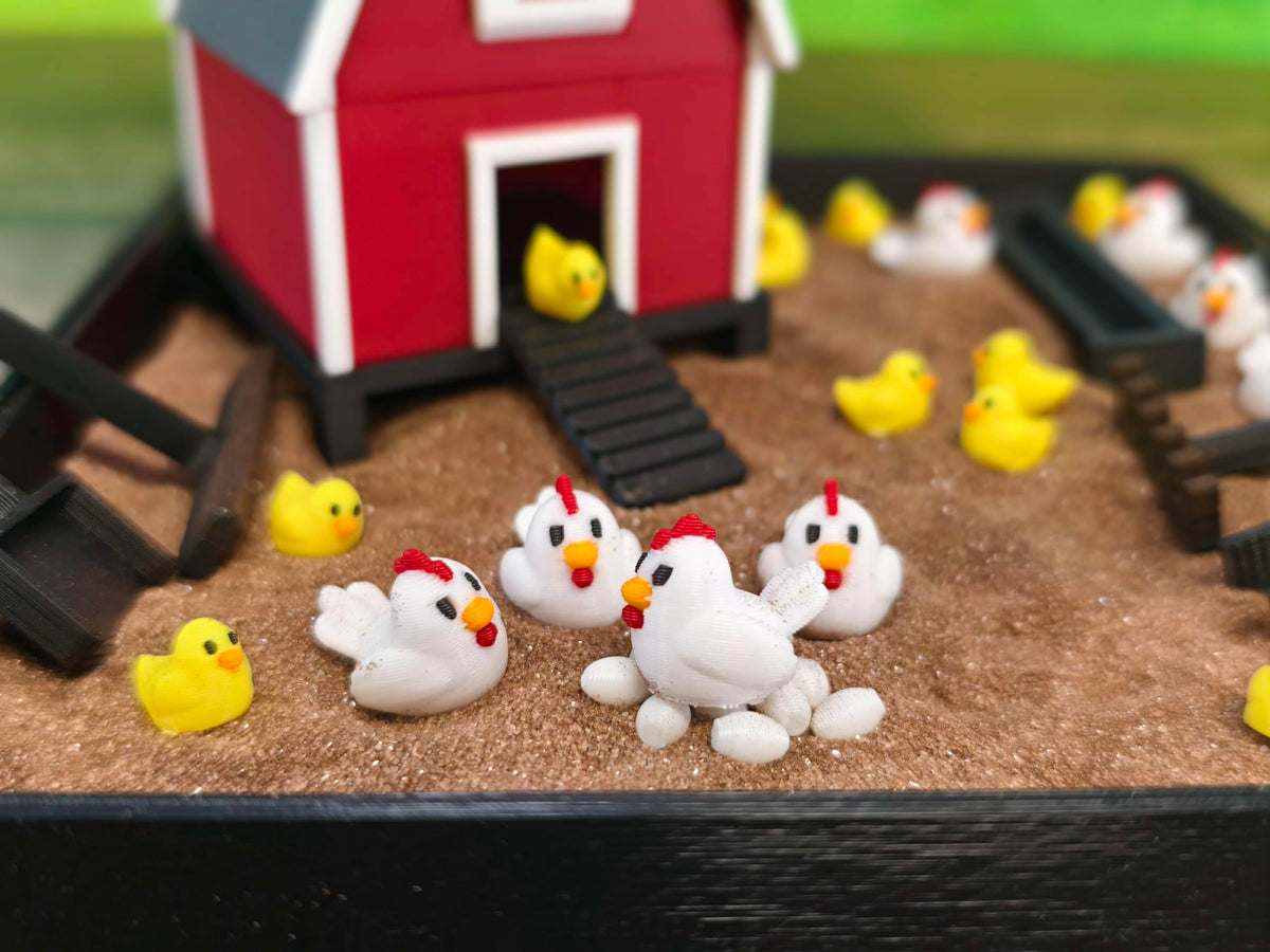 Chicken Zen Garden