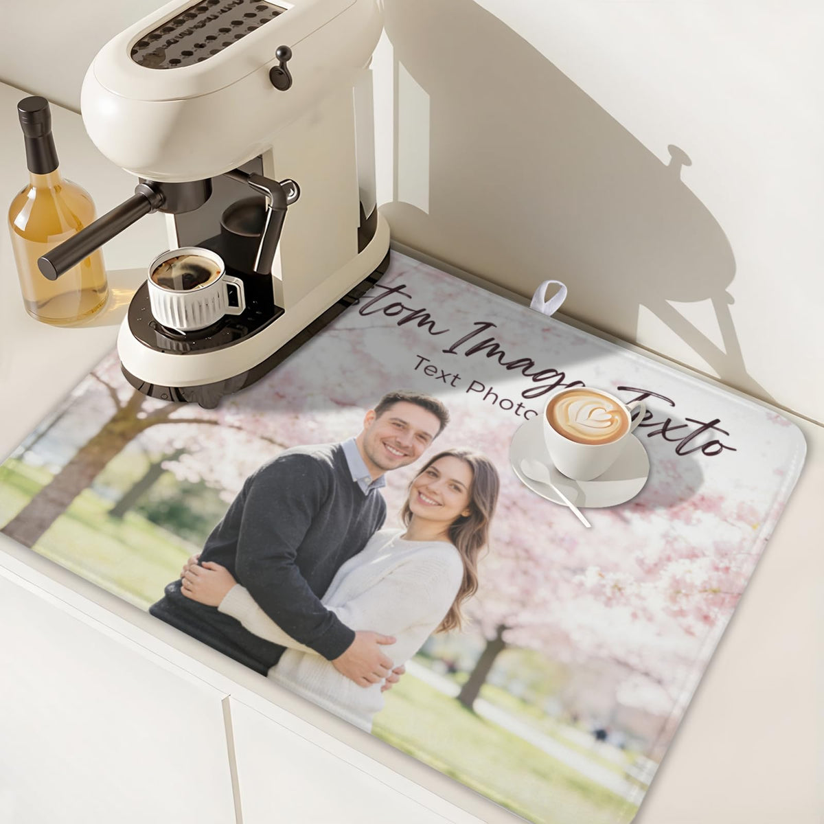 Custom Personalized Dish Drying Mat for Kitchen Counter (Custom / 18" x 24")