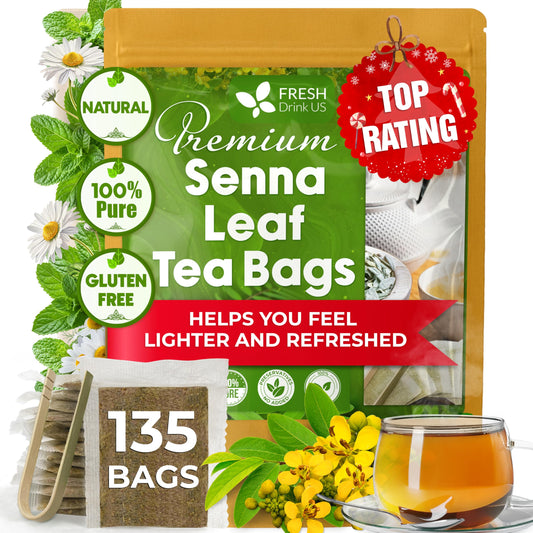 Premium Senna Leaf Tea Bag (135 Tea Bags)