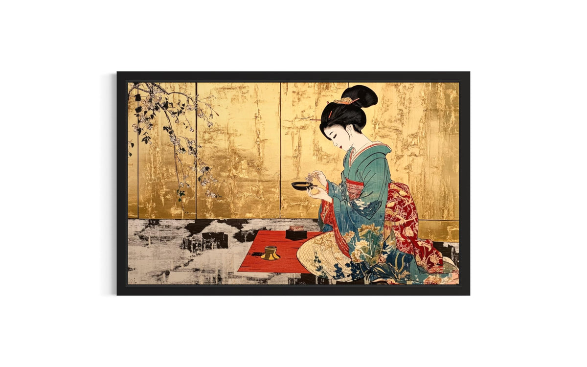 Shrine Maiden UnFramed Wall Art Print Poster (Shrine Maiden / 20"L x 16"W)