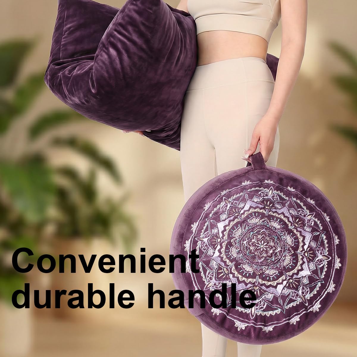 Ultimate Meditation Cushion Set (Purple)