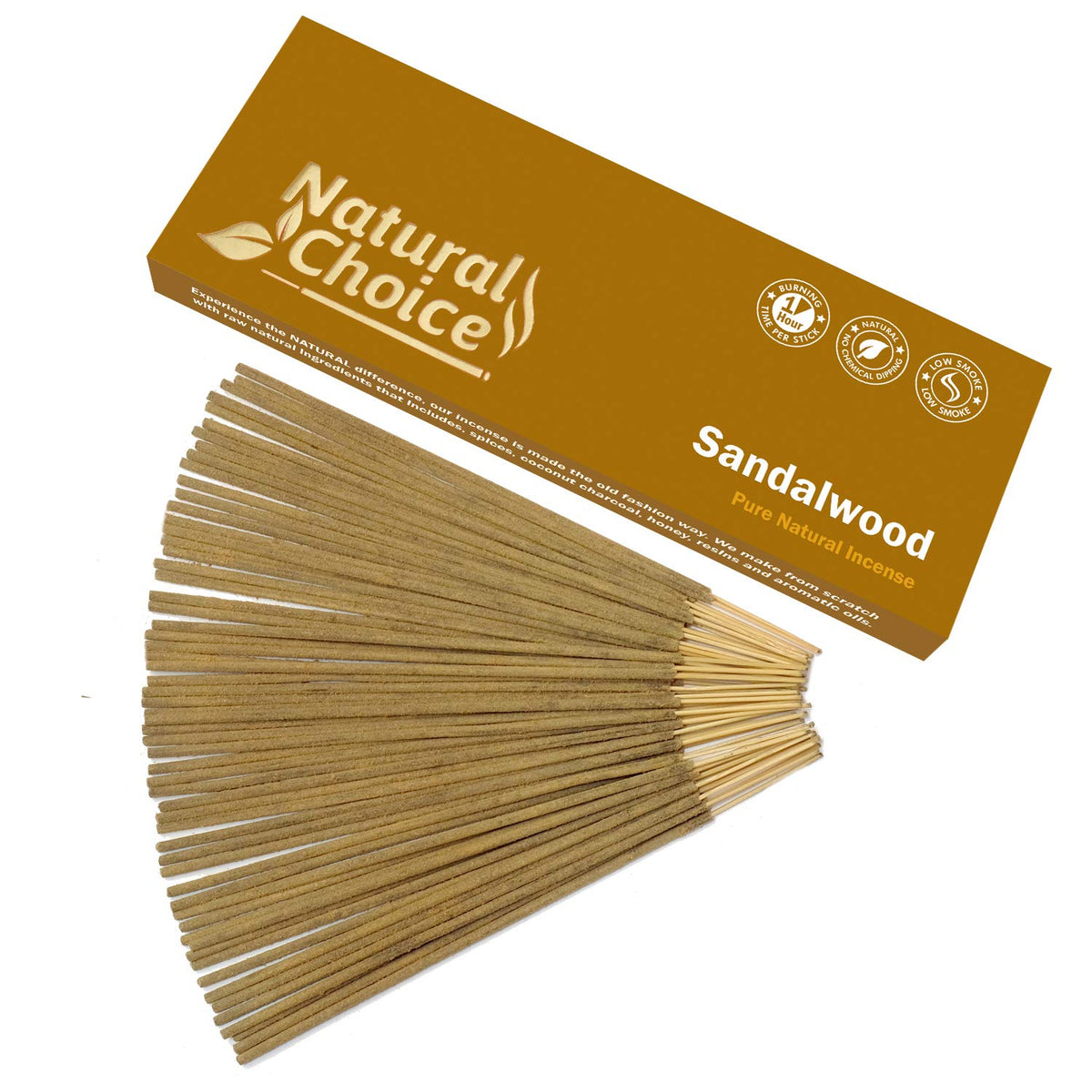 Sandalwood Incense Sticks 100 Grams (single pack / Sandalwood)
