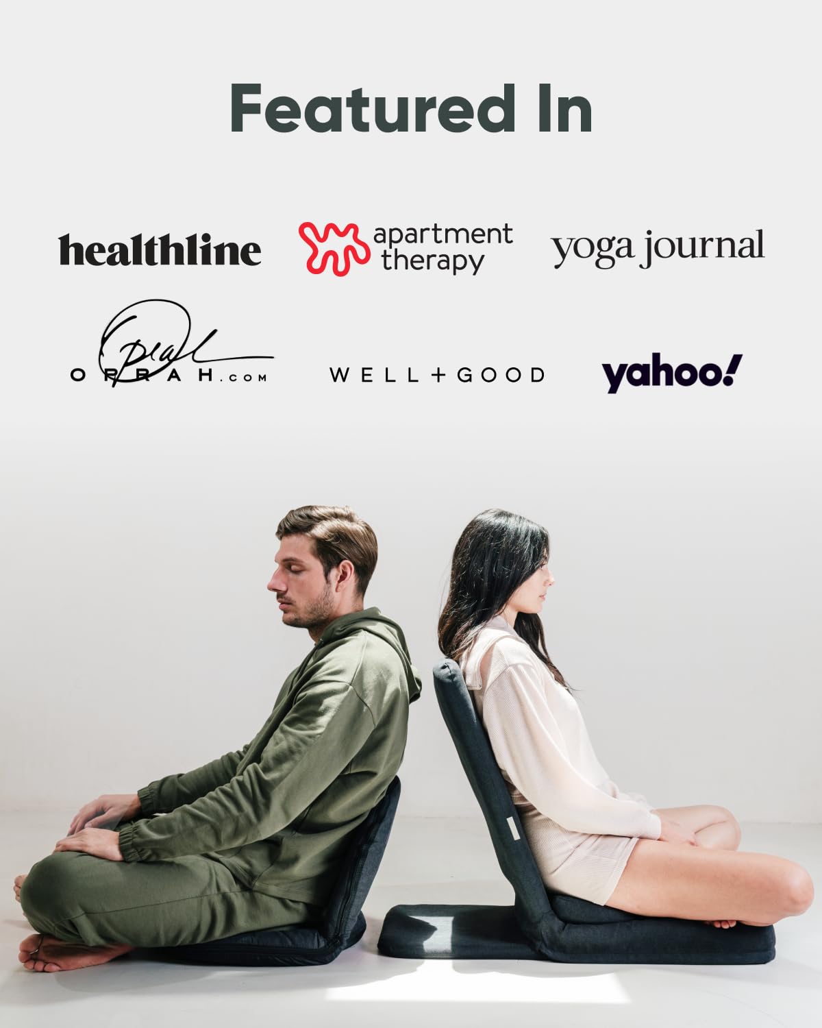 Folding Pro Meditation Chair (Slate Grey)
