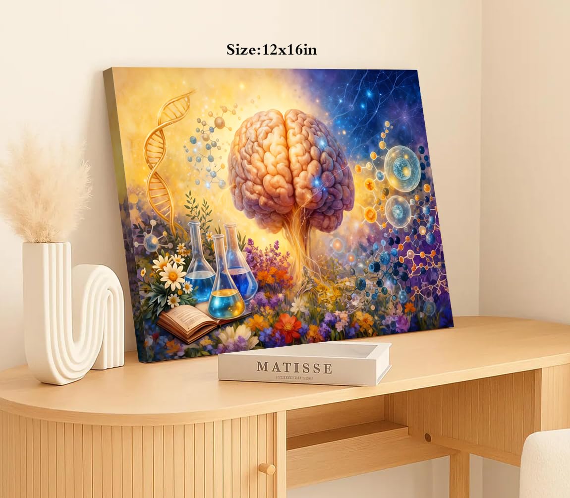 Medical Brain Wall Art Canvas Print (Medical Brain Wall Art Canvas Print)