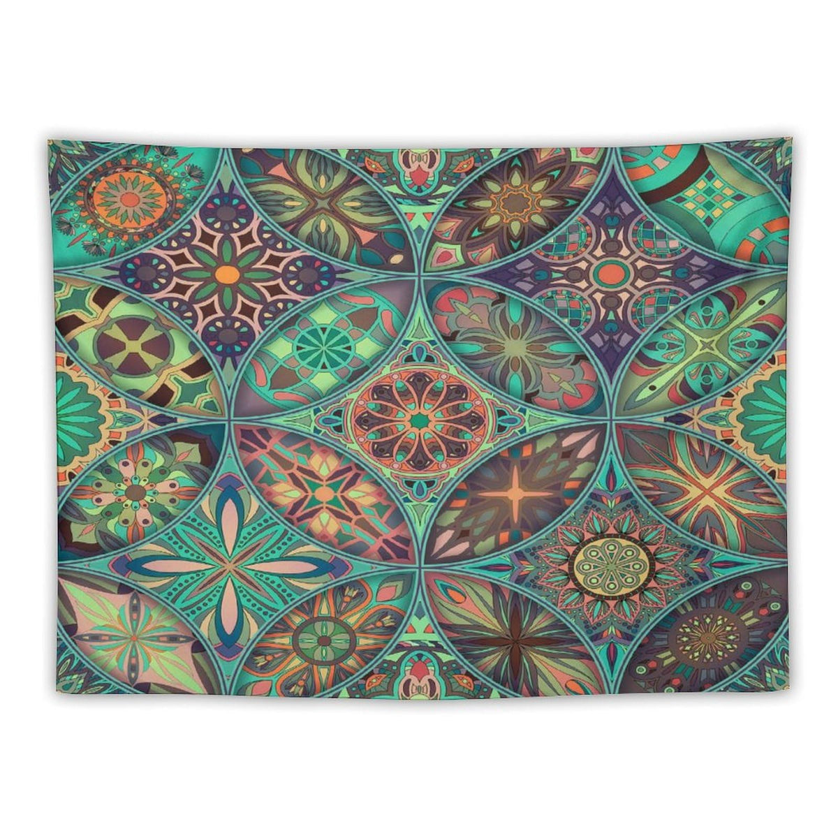 Vintage Mandala Tapestry Wall Hanging Bohemian Boho Colorful Tapestries Home Decor for Living Room Bedroom Apartment Farmhouse Dorm 30"x40" (30"L x 40"W / Mandala-28)