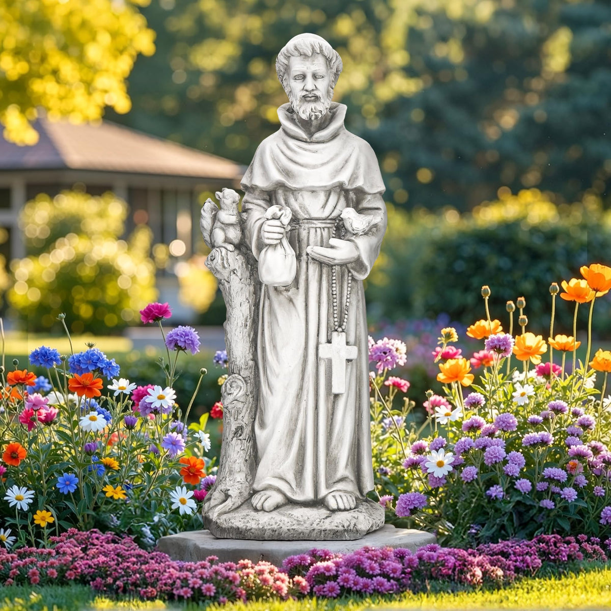 St Francis Garden Statue Outdoor (St Francis-31")