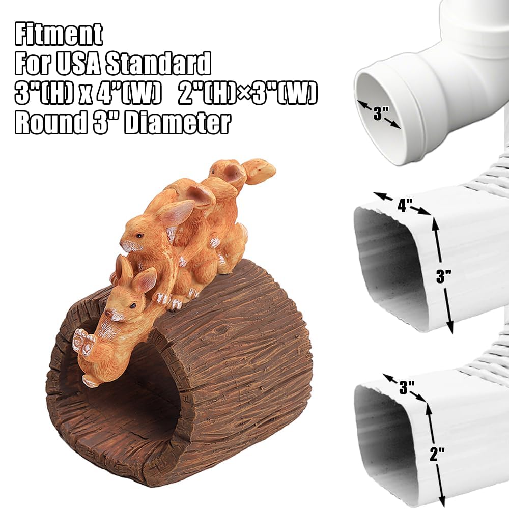 APX Rabbit Gutter Downspout Extensions (Rabbit)