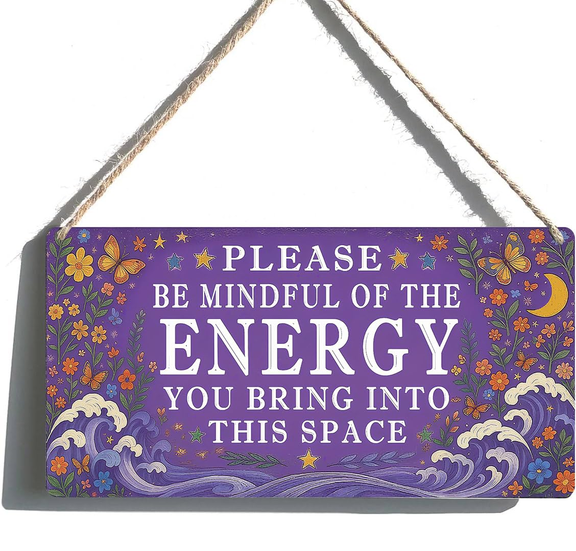 Spiritual Wall Decor Positive Energy Sign (01Energy)
