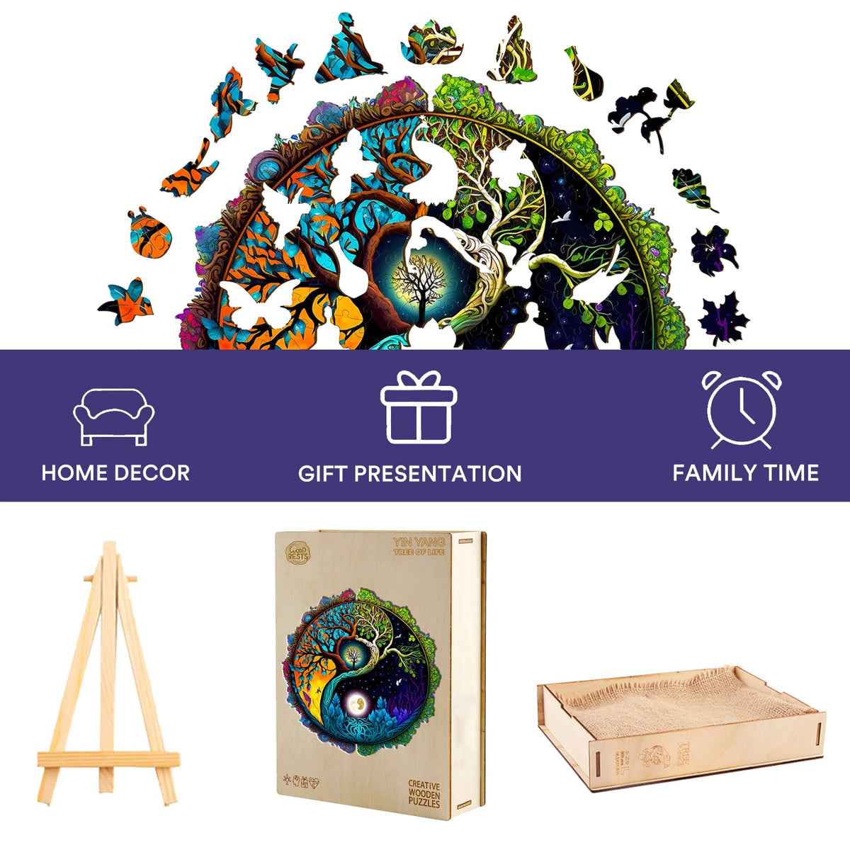 Wooden Puzzle for Adults (Small)