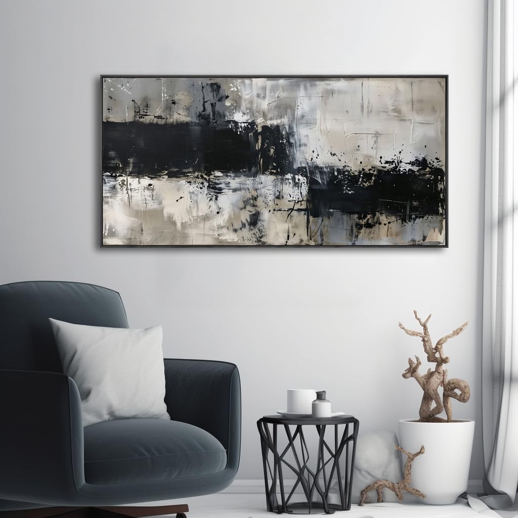 Abstract Canvas Wall Art (40"L x 20"W / Abstract 01)