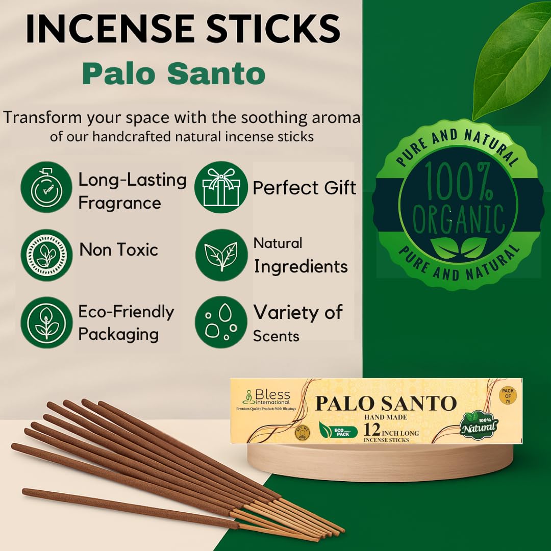 Bless International (Palo Santo / 75 Sticks (7 OZ))
