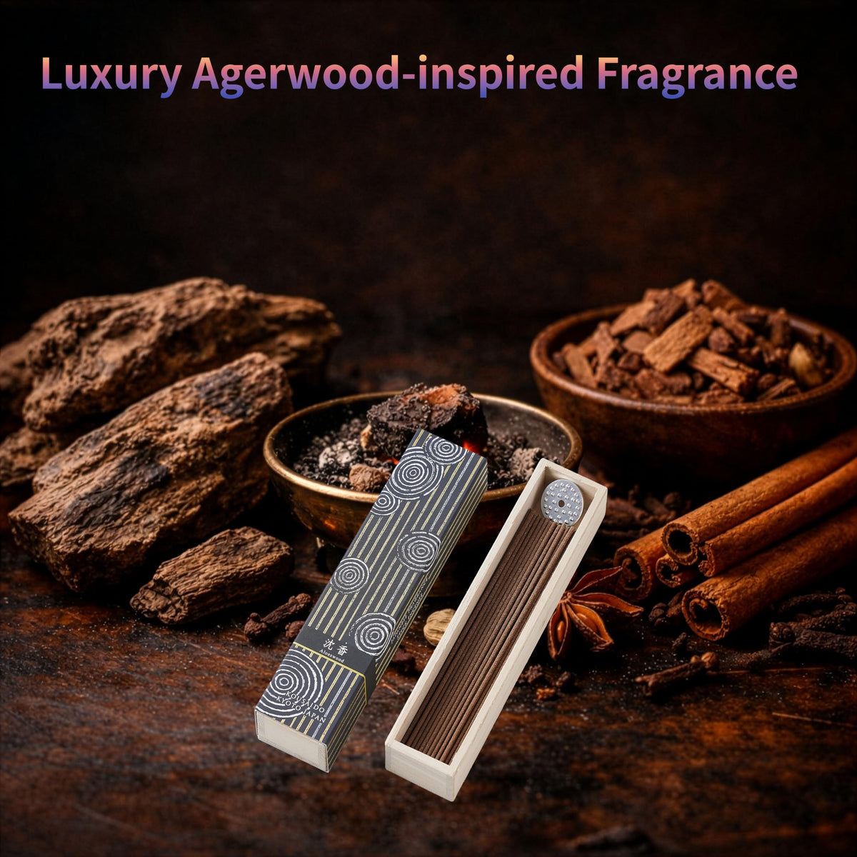 Hyakurakukou Oud Incense Sticks