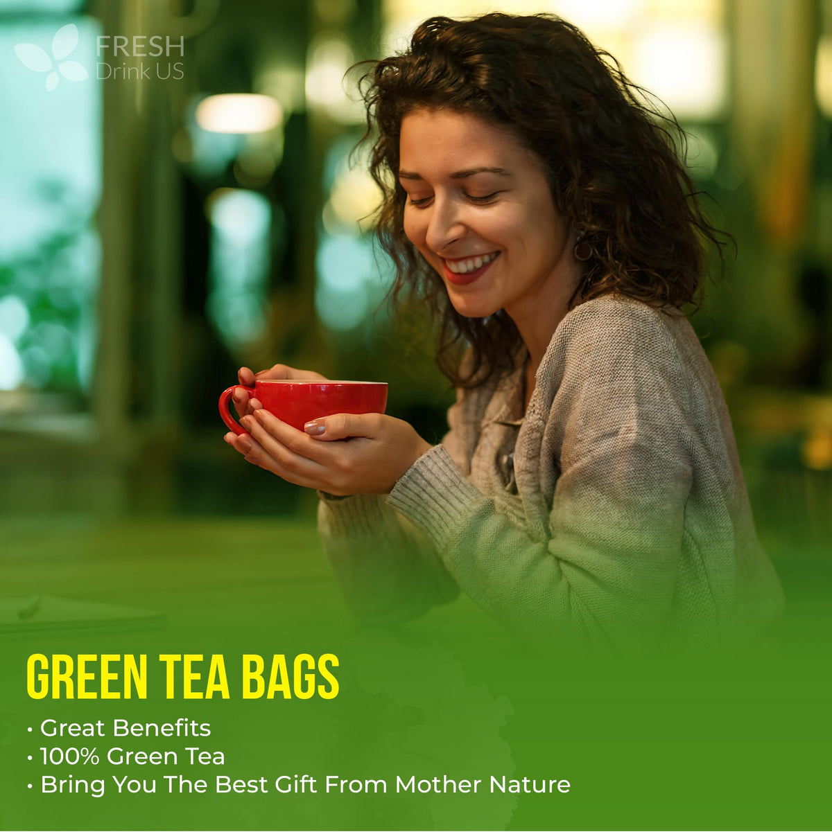 Premium Green Tea Bag (175 Tea Bags)