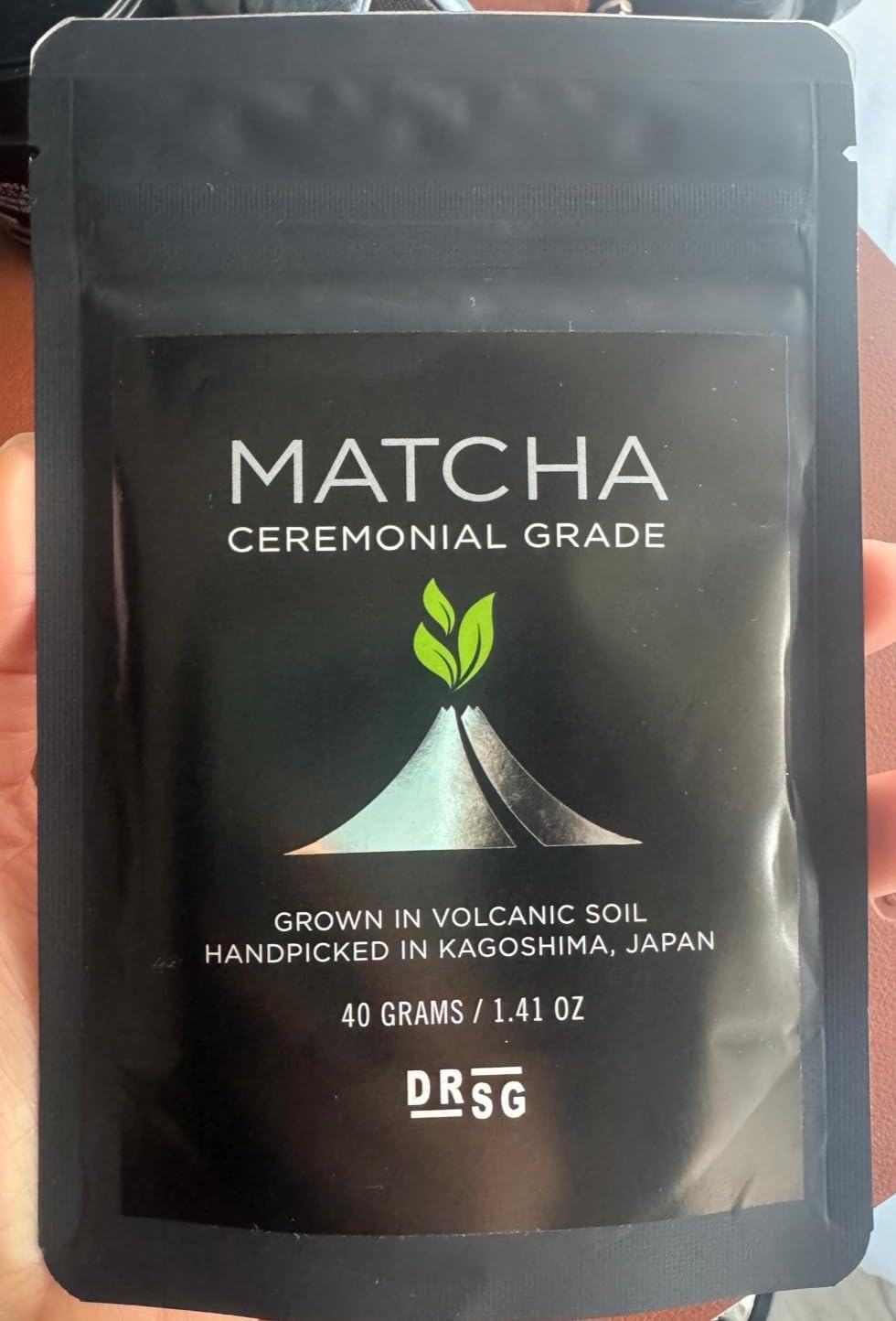 Organic Ceremonial Matcha Powder from Japan (1.41 oz (Pouch))