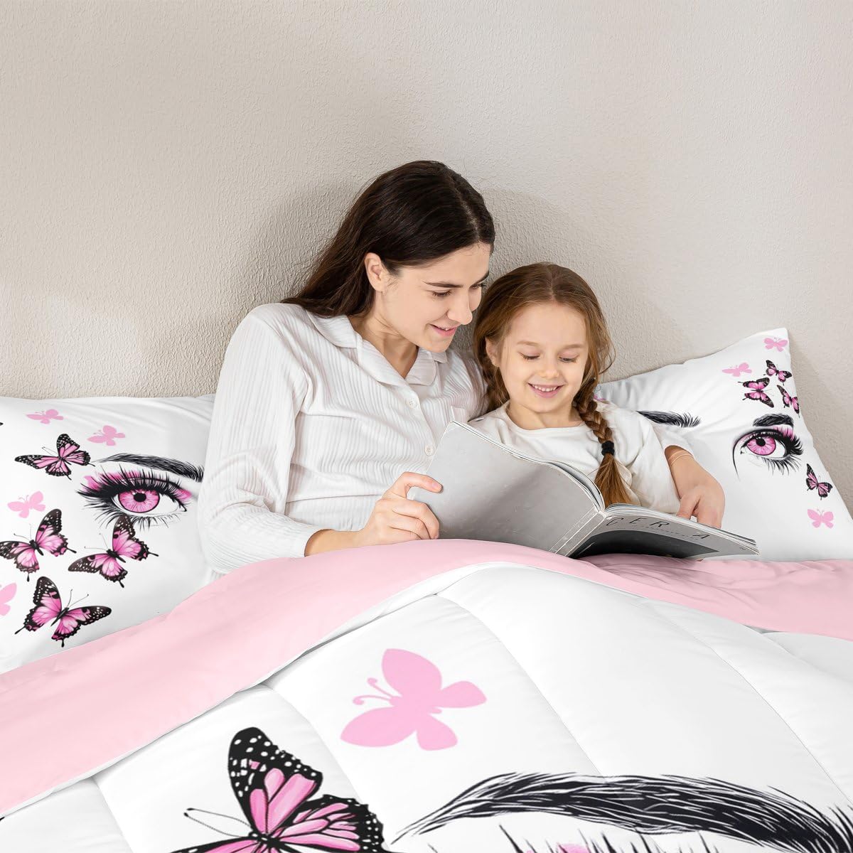 Eyelash Kids Comforter Set Twin Size for Kids Boys Girls (Multi 803 / Twin)