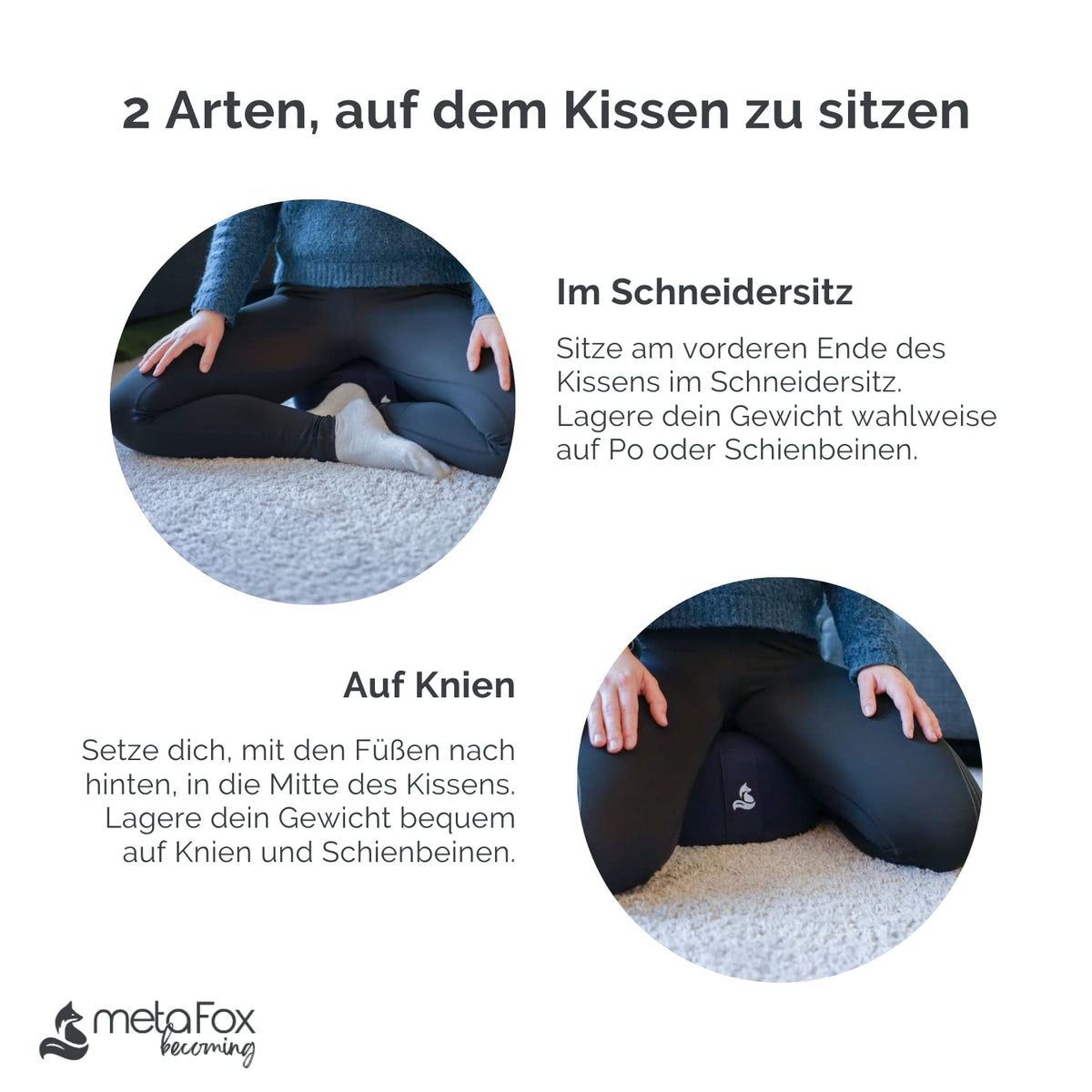 Meditation Cushion (Space Blue)