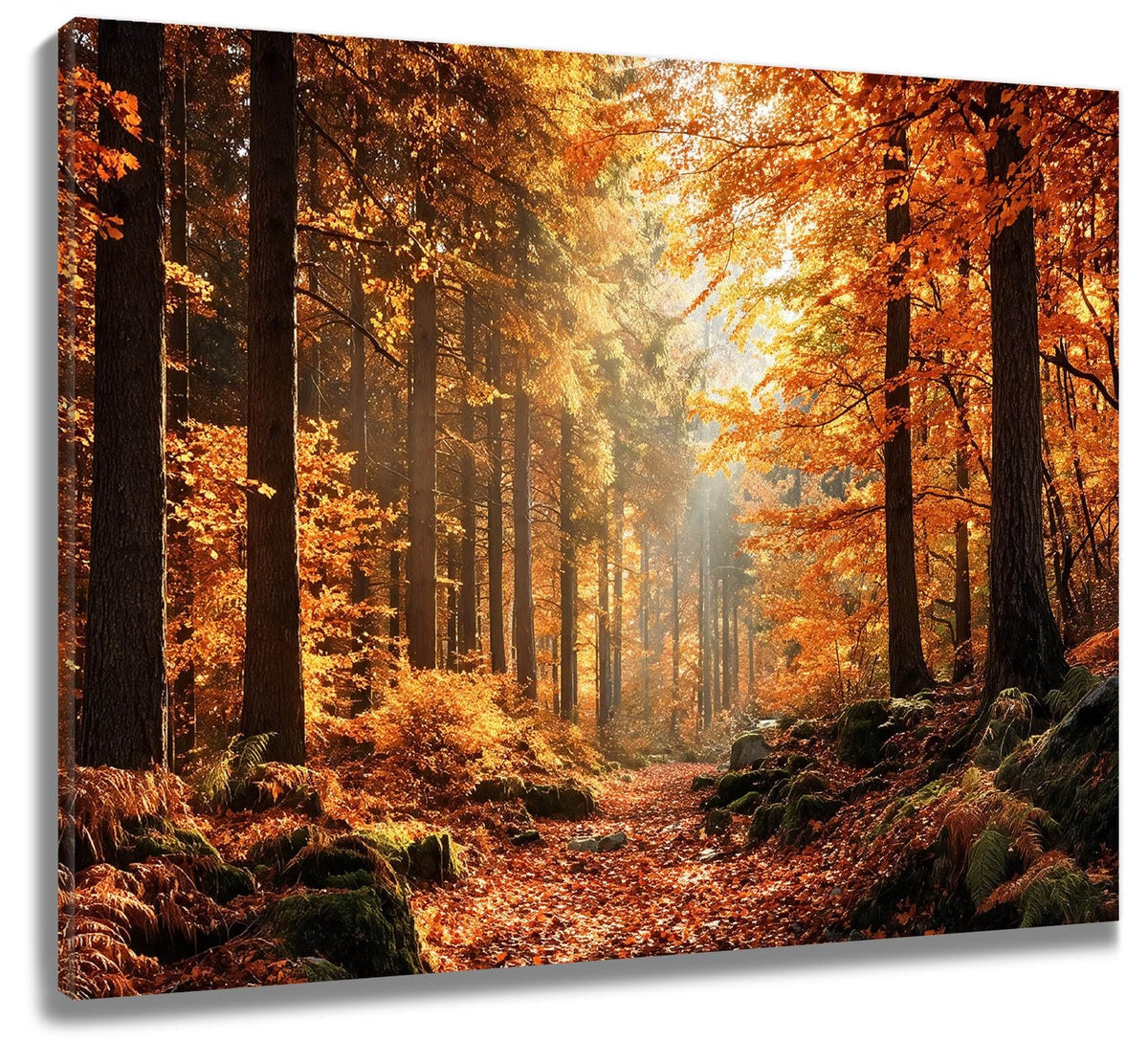 Fall Forest Wall Art (Orange / 16"L x 20"W)