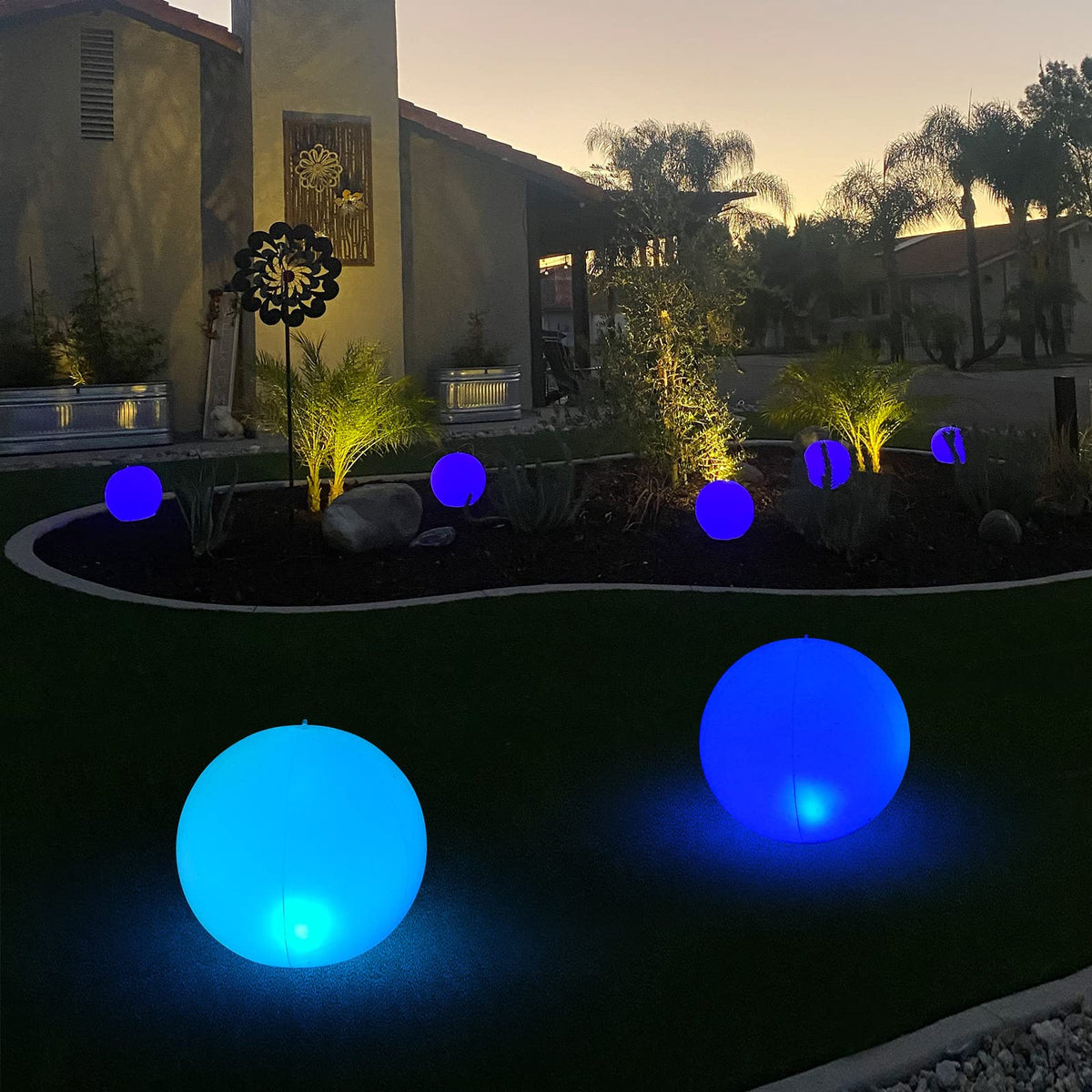 Floating Pool Lights Solar Powered (White 1PC)