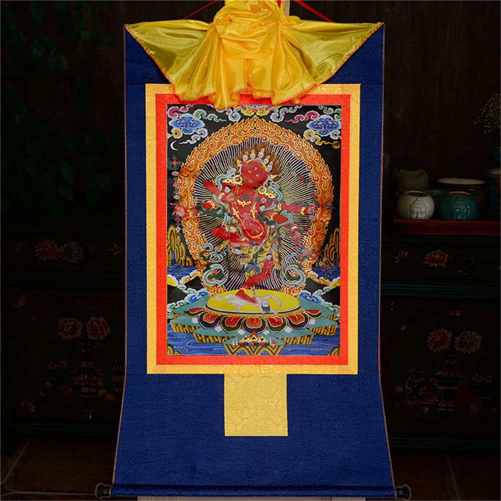 Kurukulla Thangka (Kurukulla / 47.2"L x 32.3"W)