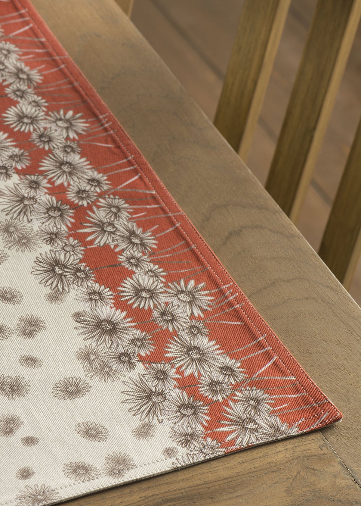 Placemats Set of 4 Reusable 100% Cotton (041 - Bagatelle / 13" X 19" (Pack of 4))