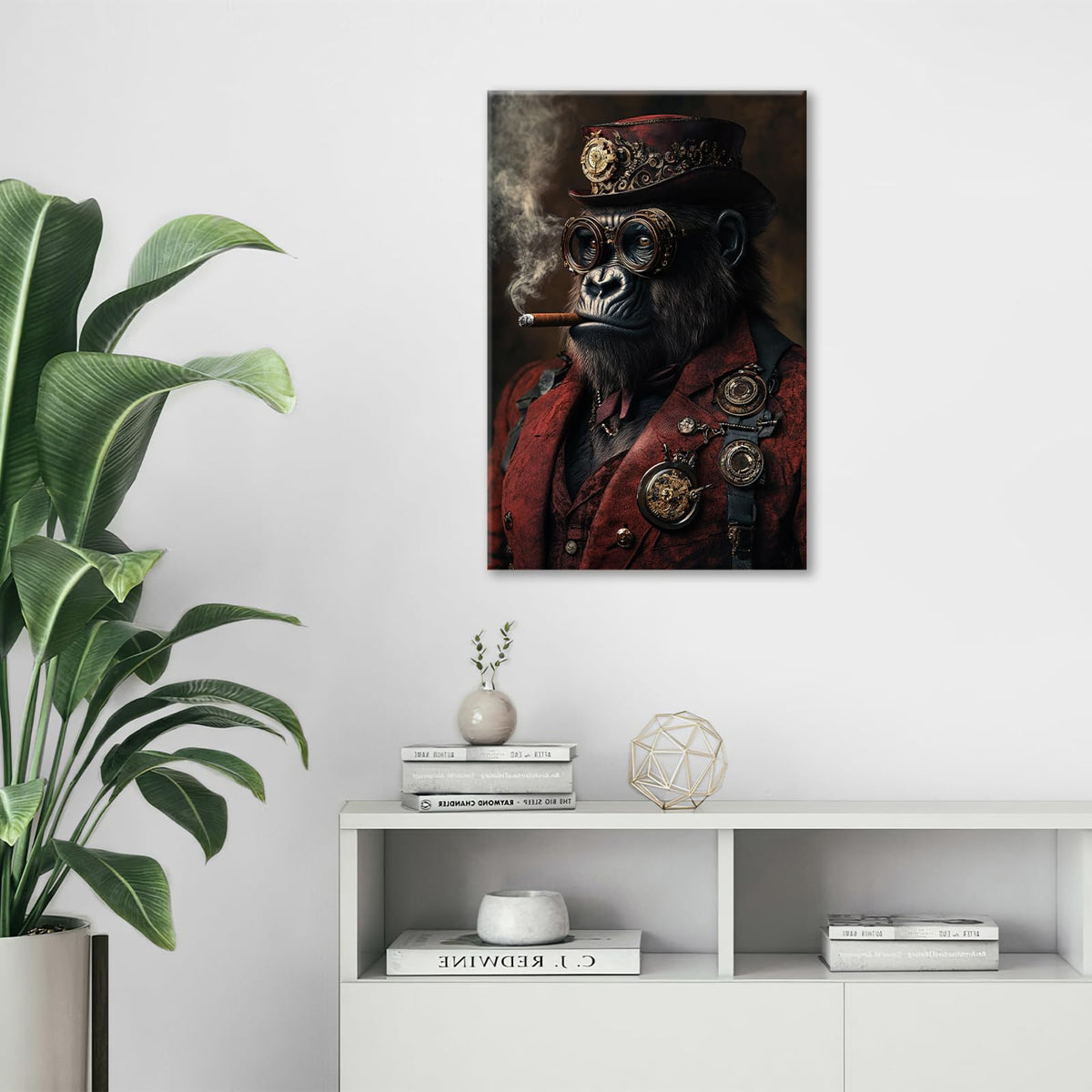 Gorilla Wall Art (Gorilla / 24"L x 16"W)