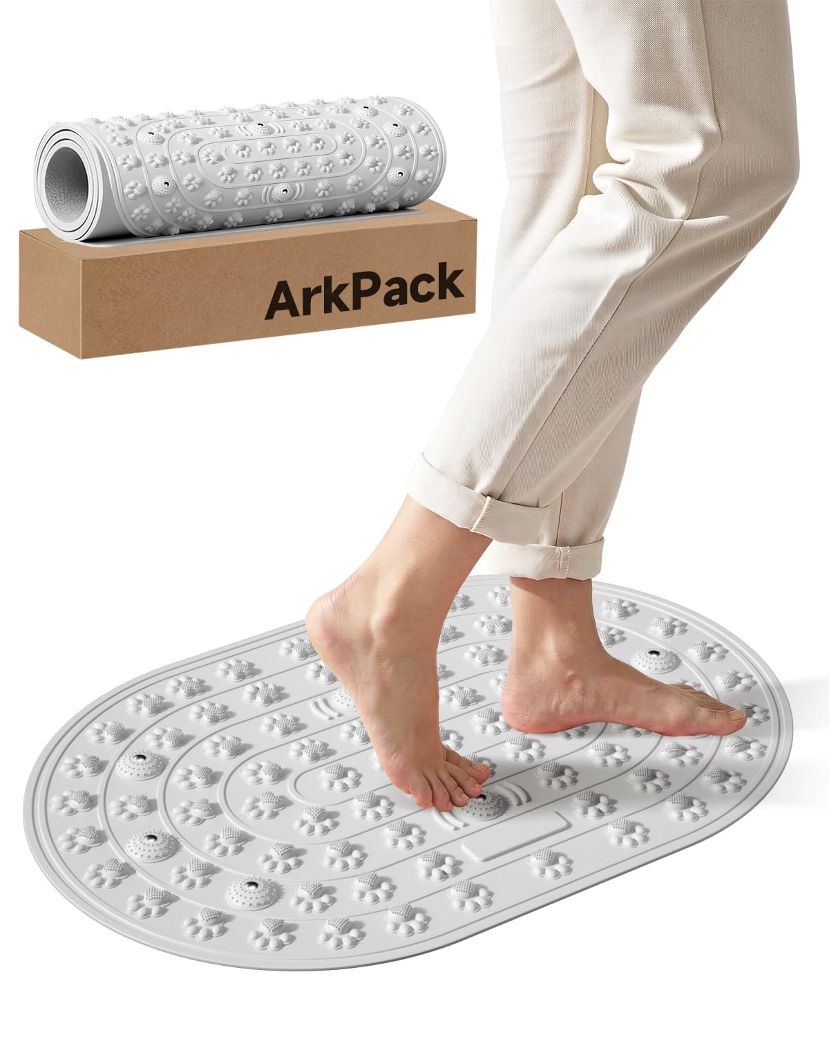 Foot Massage Mat (Grey)